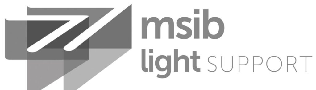 MSIB Light support logga